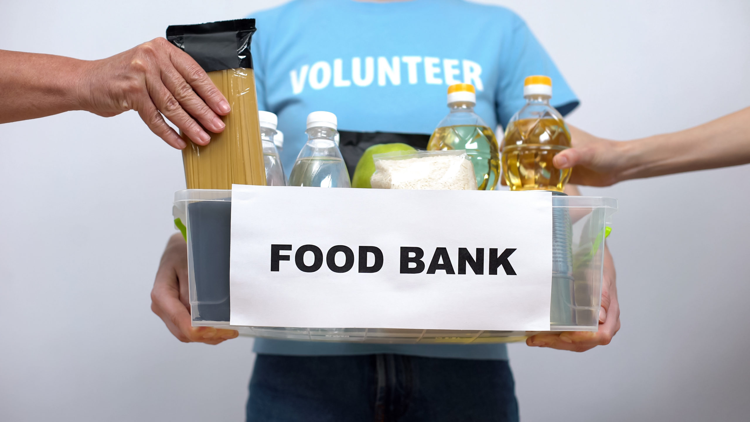 Food bank donations
